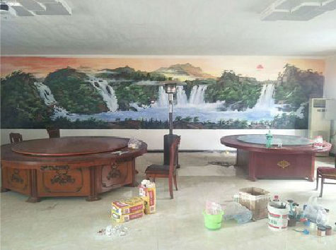 祁阳墙绘-写实风景