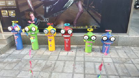 祁阳商业区彩绘