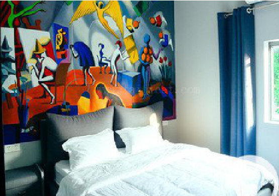 祁阳对于酒店的墙体彩绘而言更注重哪些方面？